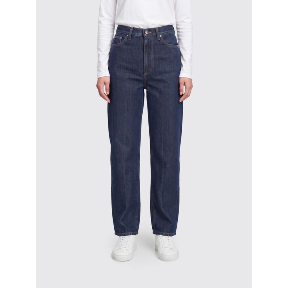 Dondup Women Dondup Bessie Mid-Rise Wide-Leg Jeans In Organic Cotton Denim